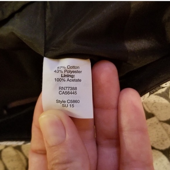 J. CREW Mini Skirt in Ivory Dot Jacquard, Size 10 - Picture 4 of 8